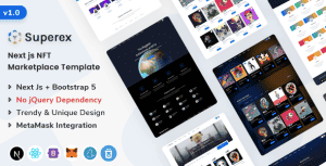 Superex – NextJs NFT Marketplace