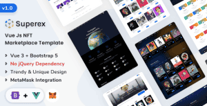 Superex – Vue NFT Marketplace