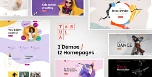 Tabula – Art, Music & Language School WordPress Theme