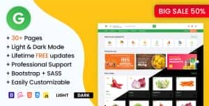 Grofarweb – Online Grocery Supermarket HTML Template