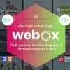 Webox – One Page Parallax