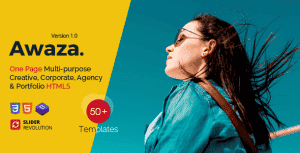 Awaza – One Page Multipurpose