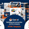 Contol- Construction HTML Template