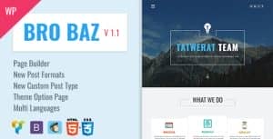 BroBaz – Corporate & Blog WordPress Theme