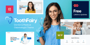 Tooth Fairy – Dentist & Dental Clinic WordPress Theme