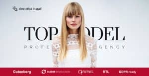Top Model – Agency and Fashion WordPress Theme