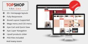 Topshop – Premium Multipurpose Magento 2 and 1.9 Theme