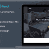 Tulsy – Multipurpose React Landing Page Template