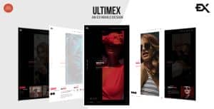 Ultimex – One Page Portfolio Template