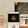 VintClub – A Pub and Whisky Bar WordPress Theme
