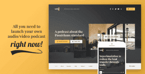 Vipo – Audio / Video Podcast & Vlog WordPress Theme