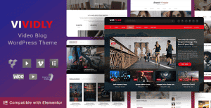 Vividly – Video Blog WordPress Theme