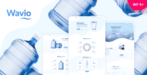 Wavio – Water Delivery & Aqua Filters WordPress Theme