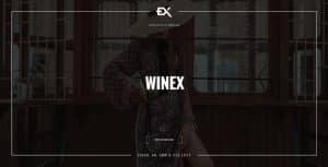 Winex – Creative Coming Soon Template