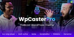 WpCasterPro – Podcast WordPress Theme