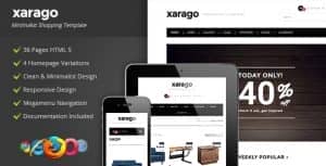 Xarago – Minimalist Shopping Template