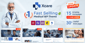 Xcare – Medical and Health Care WordPress Theme