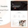 Xeril – React One Page Template
