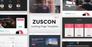 Zuscon – Bootstrap 5 Landing Page Template