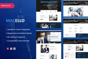 Macello – Business Consulting & Accounting Elementor Template Kit
