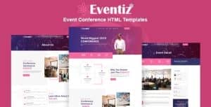 Eventiz – Event Conference HTML Templates