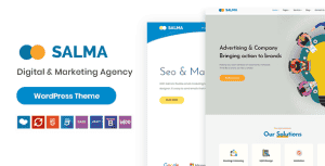 Salma – SEO Marketing WordPress Theme