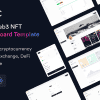 Criptic – Crypto Admin Dashboard React Next Web3 NFT Template