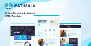 ePathsala – Online Education Template