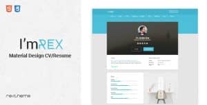 I’mRex – Material CV / Resume
