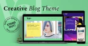 Val – Creative Blog WordPress Theme
