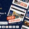 News App and Web -Flutter News App for Android and IOS App | News Website with Admin panel