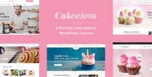 Cakecious – Cake Bakery Food WordPress Theme