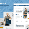 Pipowork – Plumbing Service Business Elementor Template Kits