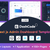 Dashcode Next – Tailwind & Next.js Admin Dashboard with shadcn UI (Typescript)