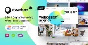 Ewebot – Marketing & SEO Digital Agency WordPress Theme
