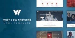 Wize Law – Lawyer and Attorney HTML
