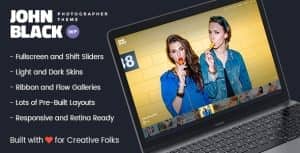 JohnBlack – Photography WordPress Theme