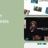 On-Hover Motion Grids for Elementor