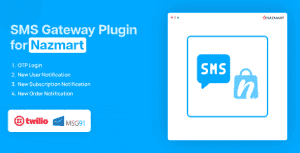 SMS Gateway Plugin – Nazmart Multi-Tenancy eCommerce Platform (SAAS)