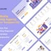 Salegure – Social Media Marketing Agency Elementor Template Kit