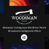 Woodsman – Elementor Coming Soon WordPress Theme