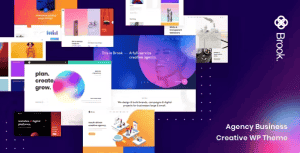 Brook – Agency Business Creative WordPress Theme