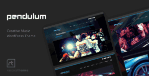 Pendulum – Beat Producers, DJs & Events Theme for WordPress
