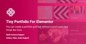 Tiny Portfolio Widget For Elementor