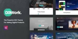 DGWork – Responsive Digital Shop & Market Easy Digital Downloads Theme