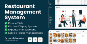 Restaurant POS – Restaurant management system with kitchen display