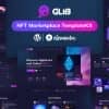Glib | NFT Marketplace Elementor Pro Template Kit