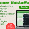 WAHammer – Multi WhatsApp account Browser + WhatsApp Warmer / Account engager (Full Resaller)