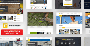BuildPress – Multi-purpose Construction and Landscape WordPress Theme