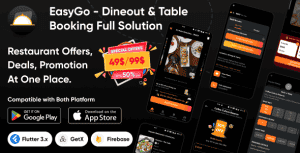 EasyGo – Dineout & Table Booking | Restaurant Offers, Deals, Promotion | Dineout Clone Full Solution